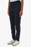 Pantalon de jogging en maille bleu marine Chloe, taille M