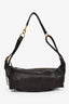 Christian Dior 2025 Brown Calfskin D-Journey Medium Shoulder Bag