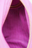 Loewe Fuchsia Lambskin Pleated Bracelet Pouch Shoulder Bag