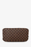 Louis Vuitton 2018 Damier Ebene Rose Ballerine Neverfull MM With Pouch