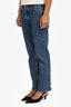 Agolde Blue Mid Rise Frayed Hem Jeans Size 26