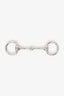 Hermès Silver Tone Mors Scarf 90 Ring