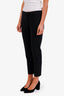 Theory Black Virgin Wool Straight Leg Pants Size 4