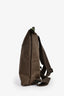 Longchamp Brown Canvas Original M Backpack