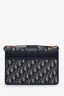 Christian Dior Navy Oblique Small 30 Montaigne Bag