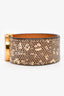 Hermès 2019 Lizard Manchette Bracelet