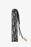 Christian Dior Blue Oblique Jacquard Saddle Pouch
