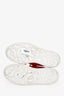 Alexander McQueen Red Knitted Oversized Sneakers Size 37.5