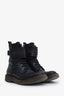 Brunello Cucinelli Black Leather Combat Boot Size 39
