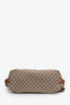 Gucci Beige GG Canvas Large 'Bamboo Bar' Travel Tote