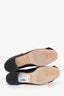 Jimmy Choo Black Leather Rosa Flower Embellishment Mary Janes Size 36