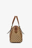 Gucci Brown Monogram Canvas GG 'Boston' Duffle Bag
