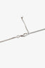 Gucci 18K White Gold Diamond 'Link To Love' Necklace