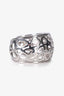 Roberto Coin Silver Heart Cut-Out 'Mauresque' Cuff