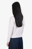 Ami Paris Off-White Wool Ami de Coeur Cardigan Size XS