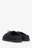 Prada Black Nylon Quilted Padded Slippers Size 11 Mens
