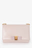 Salvatore Ferragamo Pink Leather Vara Bow Crossbody