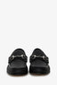 Gucci Black Moccasin Leather Horsebit Loafers Size 8 Mens