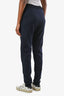 Pantalon de jogging en maille bleu marine Chloe, taille M