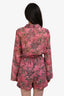 L'Agence Pink Multi Print Romper Size 2