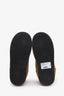 Balenciaga Brown Suede Faux Shearling Alaska Ankle Boots Size 41