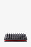 Christian Louboutin Black Leather Spike Money Clip Bifold Wallet