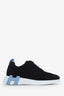 Hermès Black/Light Blue Mesh 'Bouncing' Sneakers Size 37.5