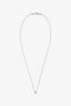 Tiffany & Co. Elsa Peretti Sterling Silver 0.05ct 'Diamonds By The Yard' Necklace