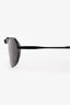 Balenciaga Black Metal Frame Sunglasses