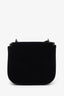 Stella McCartney Black Velvet Mini Falabella Box Shoulder Bag