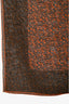 Hermès Orange/Grey Wool Silk Chaine D'ancre Scarf 140