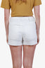 DL1961 White Denim Mini Shorts Size 26