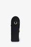 Gucci Black Leather Horsebit Vertical Crossbody Bag