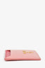 Prada 2019 Pink Vitello Move Leather Card Holder