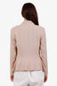 Rick Owens Pink Wool Double Breasted Blazer Size 10