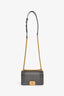 Pre-loved Chanel™ 2022+ Grey Caviar Leather Small Boy Bag GHW