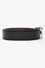 Hermès 2010 Black/Brown Constance H Belt Size 85
