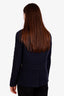 Valentino Navy Wool Double Breasted Rockstud Jacket Size 4