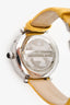 Salvatore Ferragamo Yellow Croc Print 'Cuore' Watch