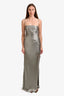 Shona Joy La Lune Sage Ruched Maxi Dress Size 6