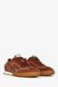 Hermès Burgundy Suede 'Jet' Sneakers Size 36