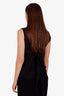 Haut sans manches Rick Owens en mélange de soie noir, taille US 4