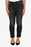 Golden Goose Deluxe Brand Dark Grey Paint Splatter Skinny Jeans Size 29