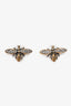 Christian Dior Pearl Gold Toned Tribales Bee Earring