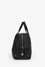 Prada Blue Denim and Leather Weekender Duffel Bag