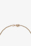 Pre-loved Chanel™ 12B Light Gold Tone Crystal Embellished Double Sided CC Necklace