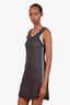 Brunello Cucinelli Grey Knit Monili Side Band Dress Size XS