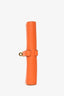 Hermès 2008 Orange Swift Leather Secret Notebook
