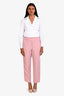 Brunello Cucinelli Pink Joggers Size 2
