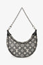 Louis Vuitton Grey/White Monogram Jacquard Denim Loop Shoulder Bag